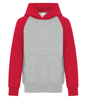 Color: Athletic Heather/ Red